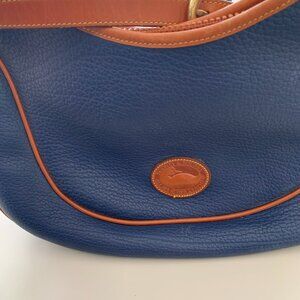 Blue Dooney and Bourke Leather hand bag